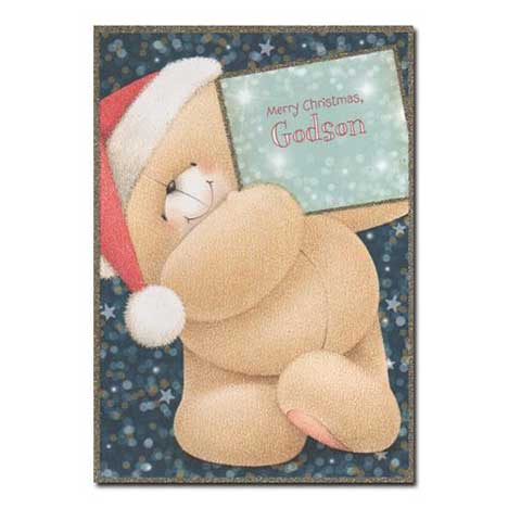 Godson Forever Friends Christmas Card